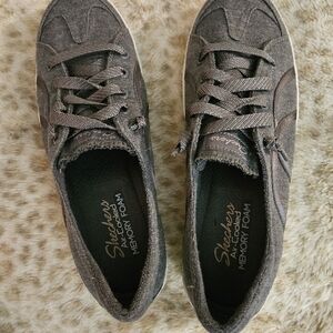 Skechers Gray Memory Foam Sneakers
